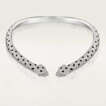Cartier Panthère de Cartier torque necklace, articulated, paved