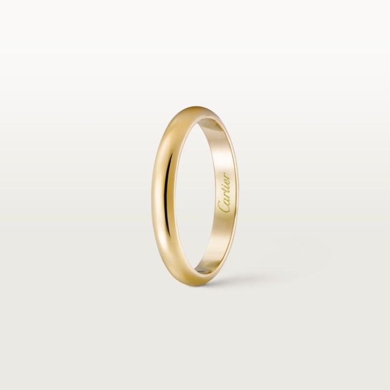 Cartier 1895 wedding band, 2.5 mm width