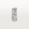 Reflection de Cartier wedding band, diamonds