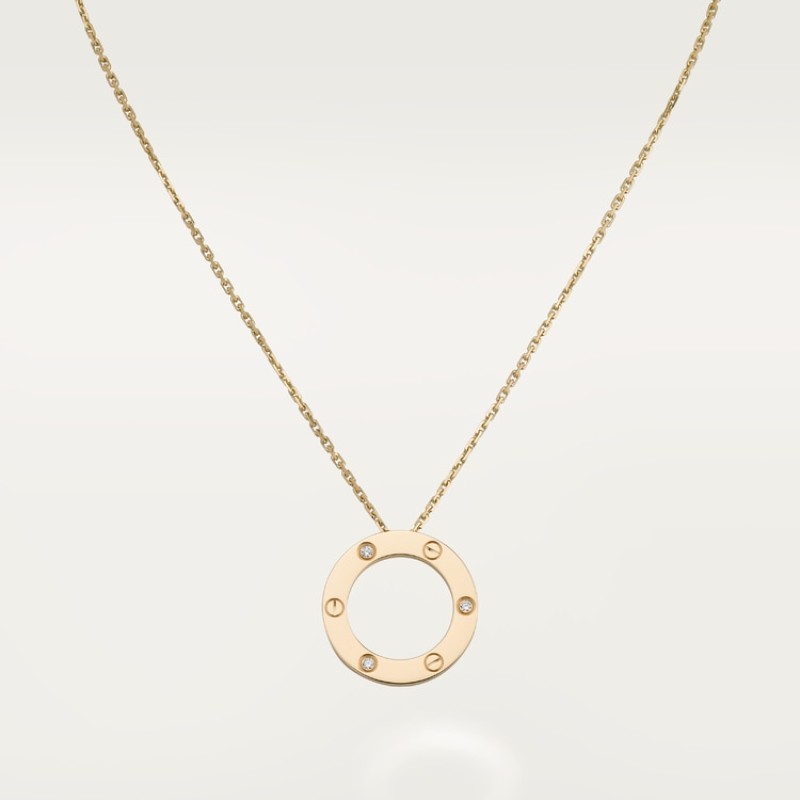 Cartier LOVE pendant, 3 diamonds Cartier LOVE pendant, 3 diamonds