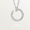 Cartier Juste un Clou long necklace, multiwear, extra-large model, paved Cartier Juste un Clou long necklace, multiwear, extra-large model, paved