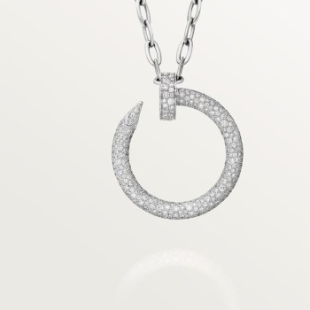 Cartier Juste un Clou long necklace, multiwear, extra-large model, paved