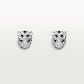 Cartier Panthère de Cartier stud earrings, paved