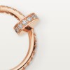 Cartier Juste un Clou hoop earrings, small model, paved Cartier Juste un Clou hoop earrings, small model, paved