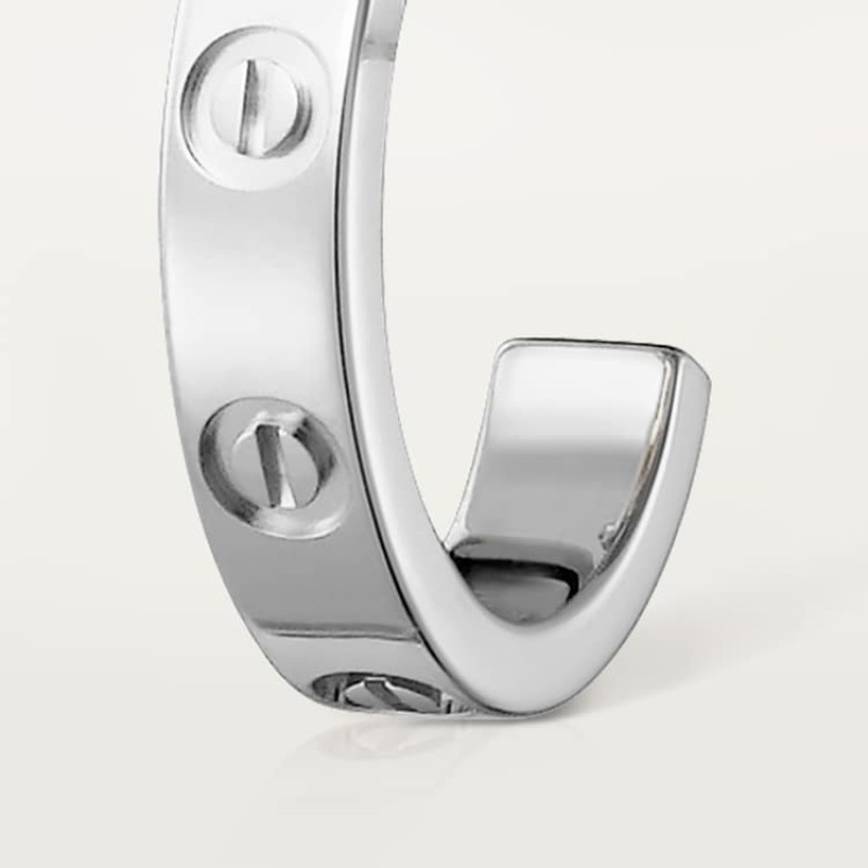 Cartier LOVE hoop earrings, small model Cartier LOVE hoop earrings, small model