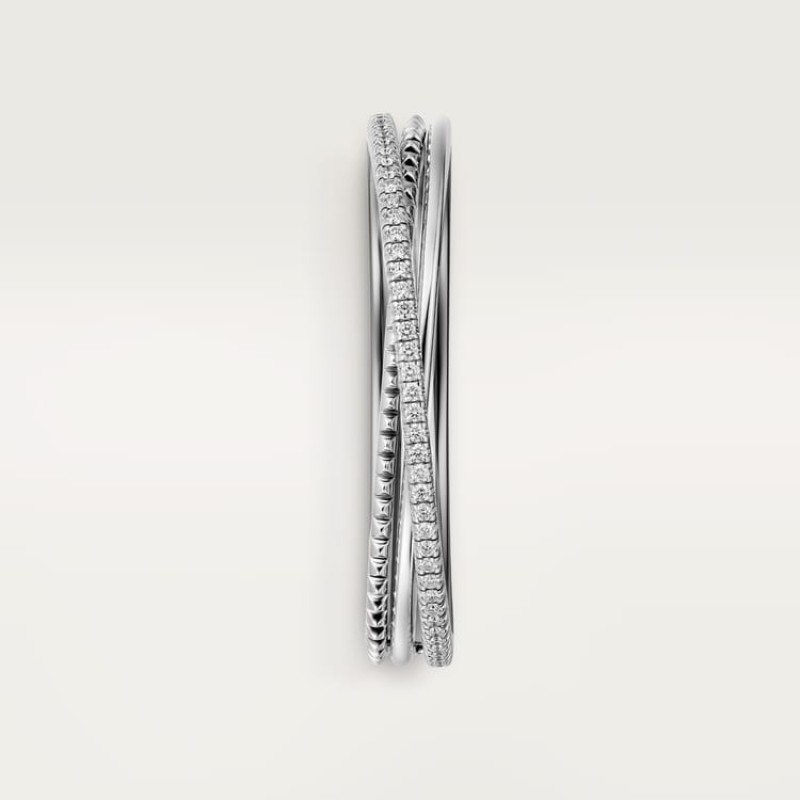 Etincelle de Cartier bracelet, half-paved Etincelle de Cartier bracelet, half-paved