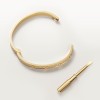 Cartier LOVE bracelet, medium model, paved Cartier LOVE bracelet, medium model, paved