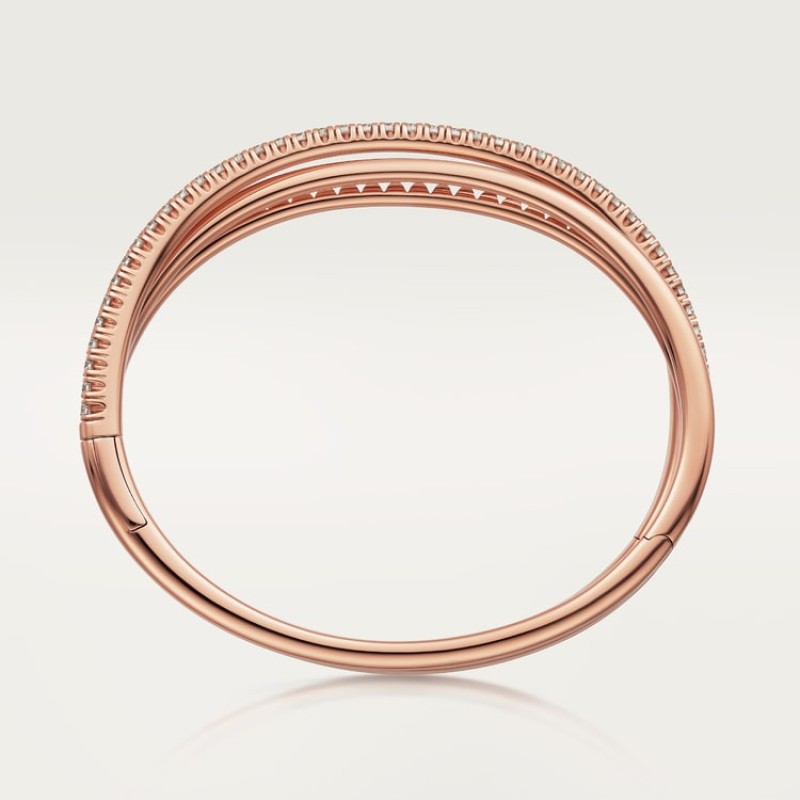 Etincelle de Cartier bracelet, half-paved Etincelle de Cartier bracelet, half-paved