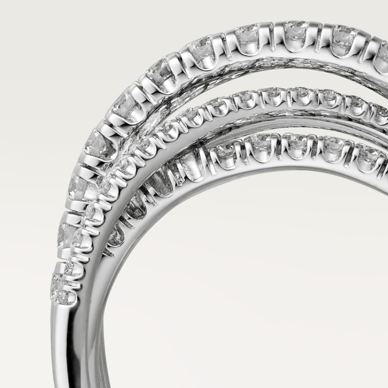 Etincelle de Cartier ring, semi-paved
