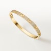 Cartier LOVE bracelet, medium model, paved Cartier LOVE bracelet, medium model, paved