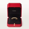 Cartier  Maillon Panthère wedding band, half-paved