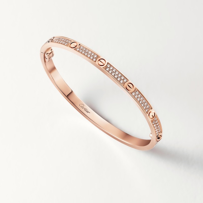 Cartier LOVE bracelet, small model, paved