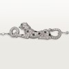 Panthère de Cartier bracelet, on chain, half-paved Panthère de Cartier bracelet, on chain, half-paved