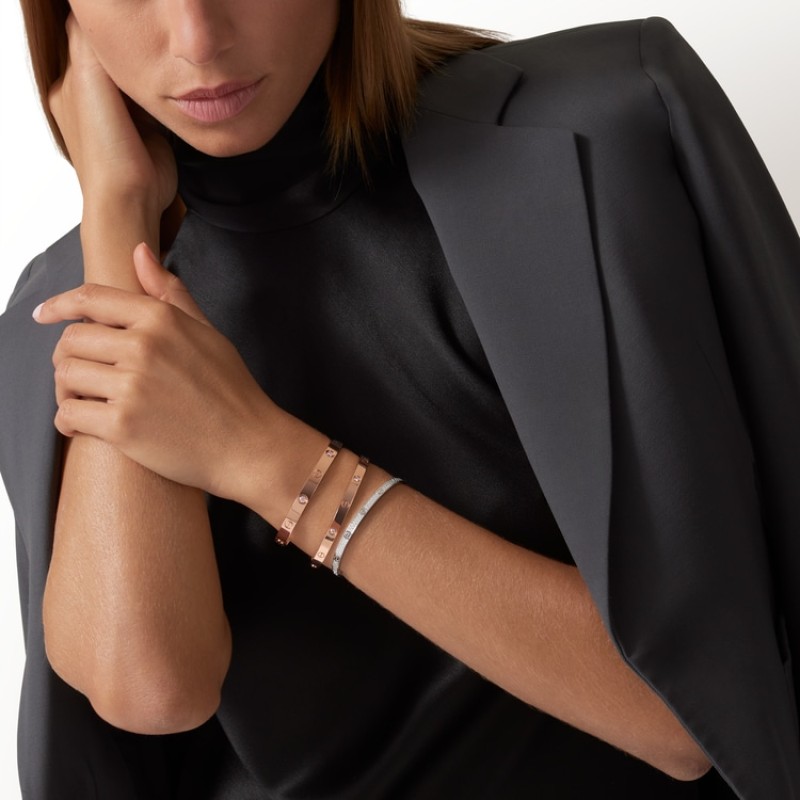 Cartier LOVE bracelet, small model, paved Cartier LOVE bracelet, small model, paved