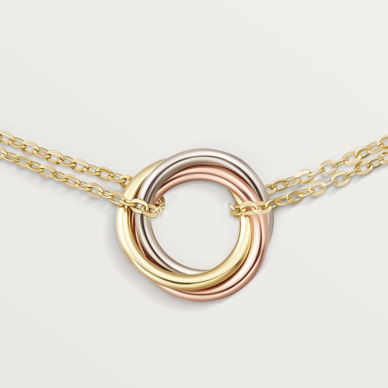 Cartier Trinity bracelet, on chain Cartier Trinity bracelet, on chain