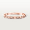 Cartier LOVE bracelet, medium model, paved Cartier LOVE bracelet, medium model, paved
