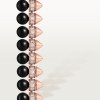 Clash de Cartier bracelet, flexible, onyx, extra-large model, diamonds Clash de Cartier bracelet, flexible, onyx, extra-large model, diamonds