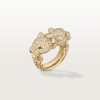 Panthère de Cartier ring, paved Panthère de Cartier ring, paved