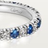 Etincelle de Cartier wedding band, 2.6 mm width, paved