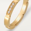 Cartier  Maillon Panthère wedding band, half-paved