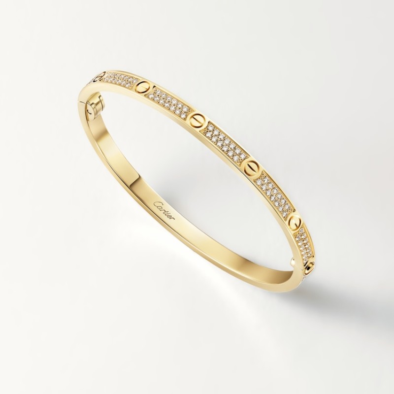 Cartier LOVE bracelet, small model, paved
