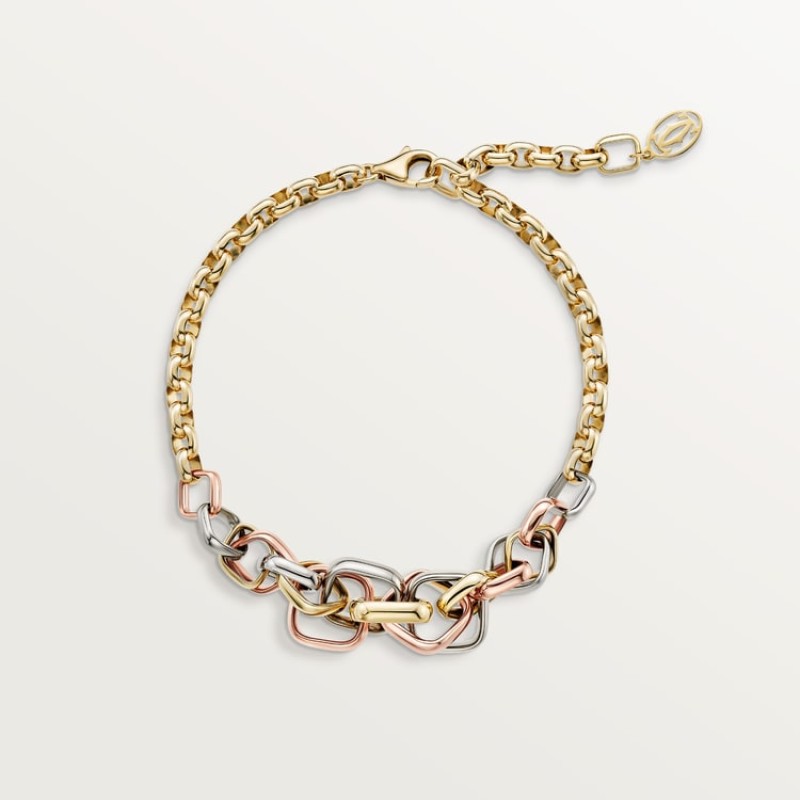 Cartier Trinity bracelet, cushion-shaped