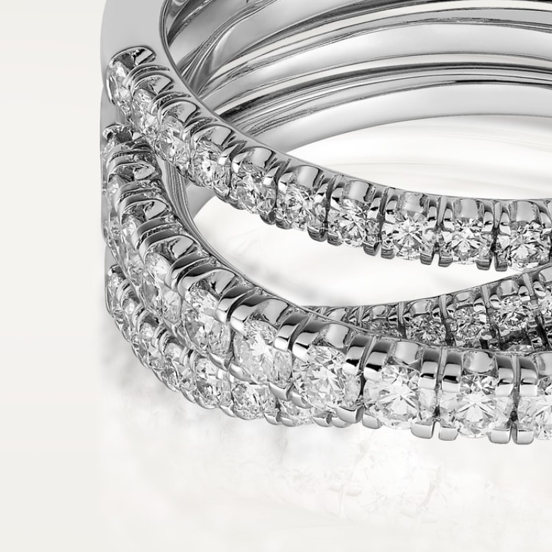 Etincelle de Cartier ring, semi-paved