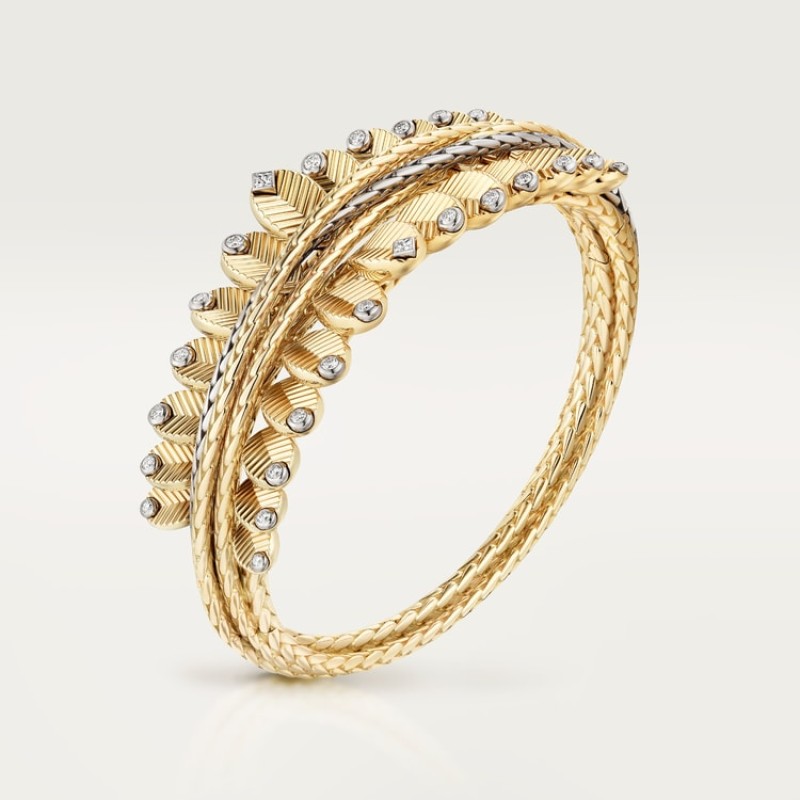 Cartier Grain de Café bracelet, diamonds Cartier Grain de Café bracelet, diamonds