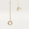Cartier Trinity bracelet, on chain, diamonds Cartier Trinity bracelet, on chain, diamonds