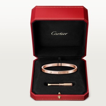 Cartier LOVE bracelet, medium model, 4 diamonds Cartier LOVE bracelet, medium model, 4 diamonds