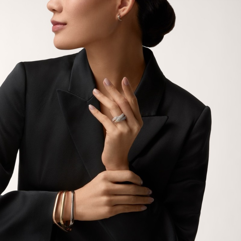 Cartier Trinity bracelet, cushion-shaped Cartier Trinity bracelet, cushion-shaped