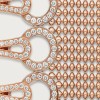 Cartier Agrafe bracelet, medium model, half-paved Cartier Agrafe bracelet, medium model, half-paved