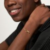 Cartier LOVE bracelet, on chain, half-paved Cartier LOVE bracelet, on chain, half-paved