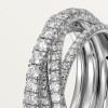 Etincelle de Cartier ring, semi-paved