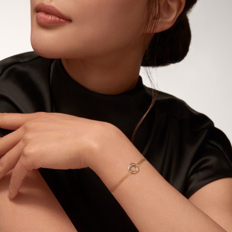 Cartier Trinity bracelet, on chain Cartier Trinity bracelet, on chain