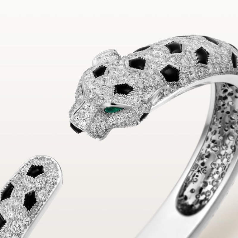 Panthère de Cartier bracelet, medium model, paved