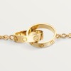 Cartier LOVE bracelet, on chain