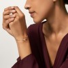 Cartier LOVE bracelet, on chain, half-paved Cartier LOVE bracelet, on chain, half-paved