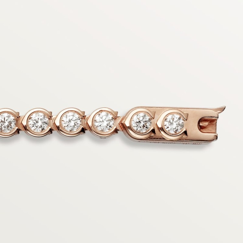 Cartier Lignes Essentielles bracelet, brilliant-cut diamonds