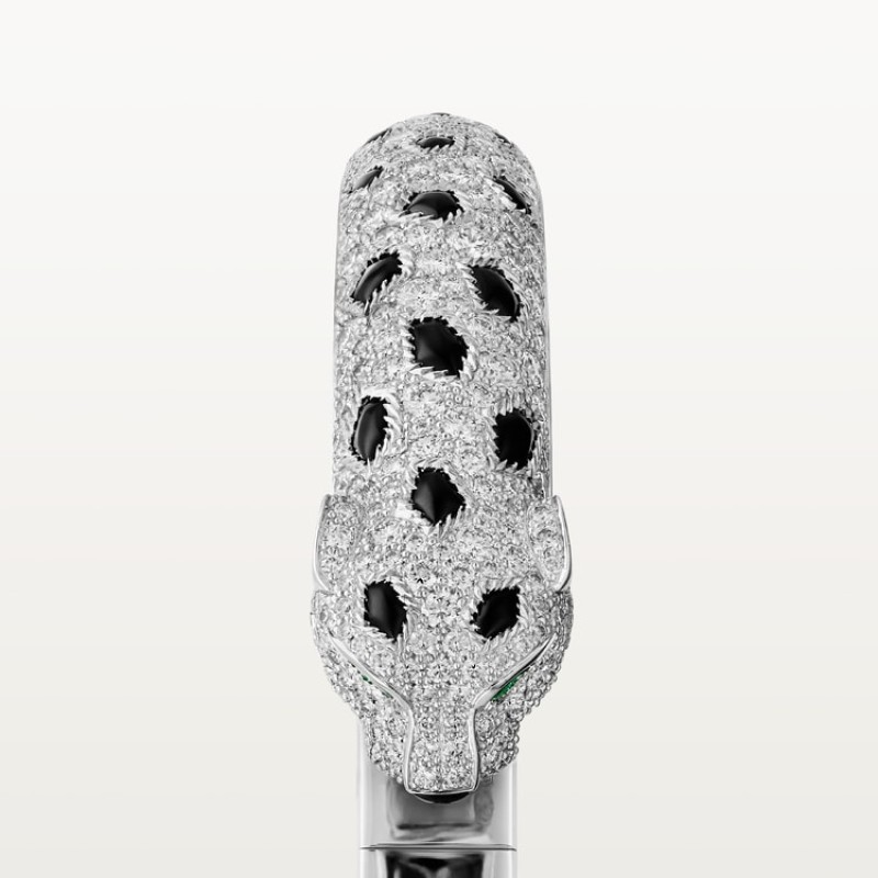 Panthère de Cartier bracelet, medium model, paved