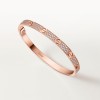 Cartier LOVE bracelet, medium model, paved Cartier LOVE bracelet, medium model, paved