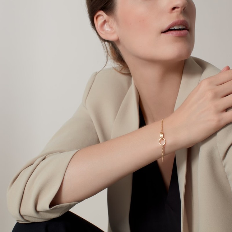Cartier LOVE bracelet, on chain