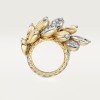 Cartier Grain de Café ring, semi-paved Cartier Grain de Café ring, semi-paved