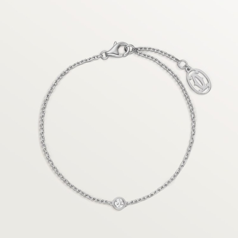 Cartier d’Amour bracelet, diamond, mini model
