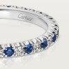Etincelle de Cartier wedding band, 2 mm width, paved