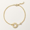 Cartier LOVE bracelet, on chain, 2 diamonds