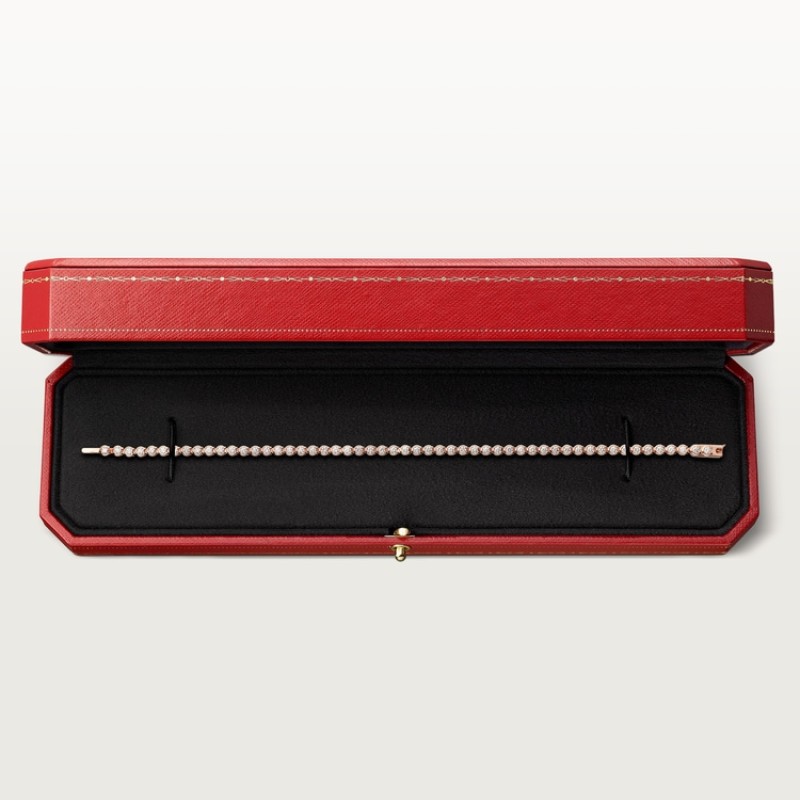 Cartier Lignes Essentielles bracelet, brilliant-cut diamonds