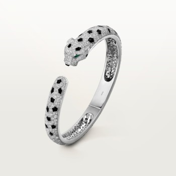 Panthère de Cartier bracelet, medium model, paved