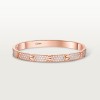 Cartier LOVE bracelet, classic model, paved Cartier LOVE bracelet, classic model, paved