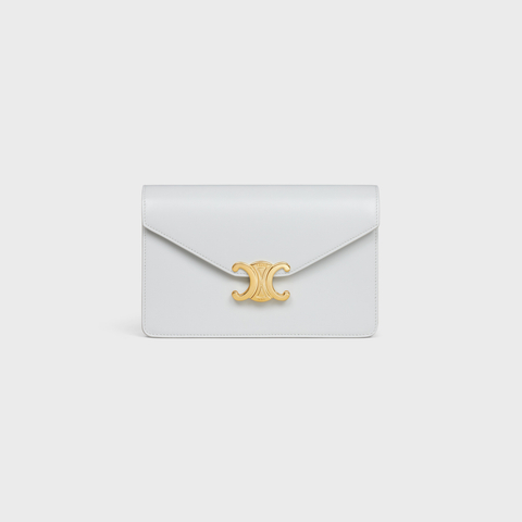 WALLET ON CHAIN MARGO IN SHINY CALFSKIN MOON